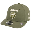 Bone Masculino New Era 9Fifty Low Profile NFL Las Vegas Raiders-NFI25BON003- -1-